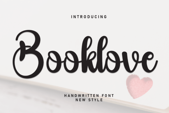 Booklove: A Handwritten Display Font That Builds Warmth and Recognition