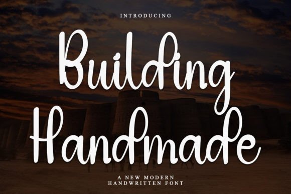 Building Handmade: A Friendly Handwritten Font for Editorial Warmth