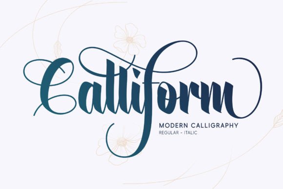 Calliform: A Modern Script Font That Elevates Real Small Business Branding