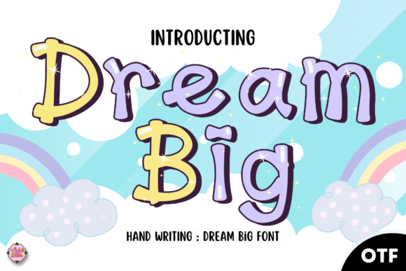 Dream Big: A Festive Script Font That Elevates Digital Branding
