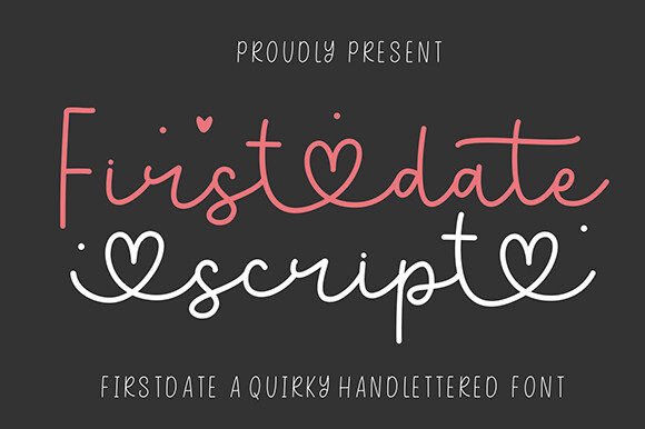 Firstdate: A Playful Script Font for Scroll-Stopping Brand Moments