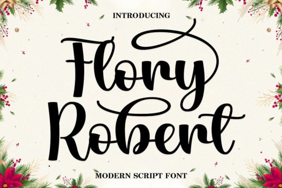 Flory Robert: A Handwritten Font That Earns Its Place in Real Campaigns