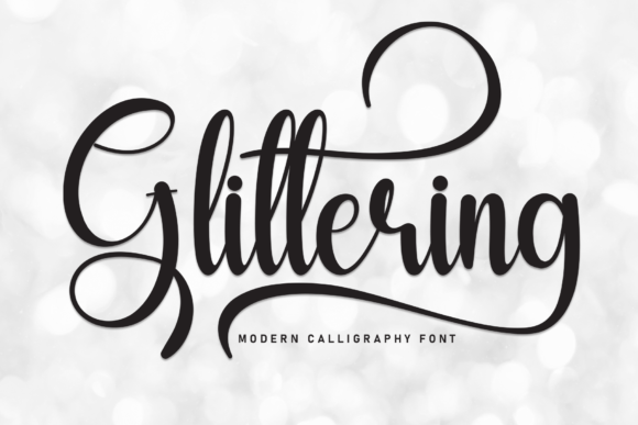 Glittering: A Friendly Handwritten Font That Lifts Your Brand