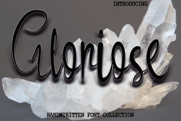 Gloriose Font: A Handwritten Brush Typeface That Feels Like Home