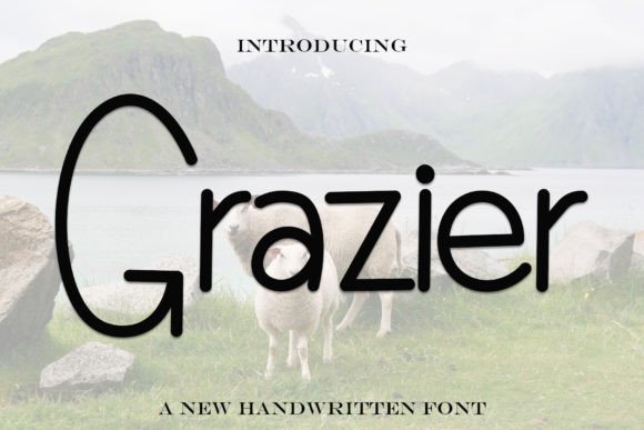 Grazier: A Handwritten Font That Makes Your Brand Feel Thoughtful