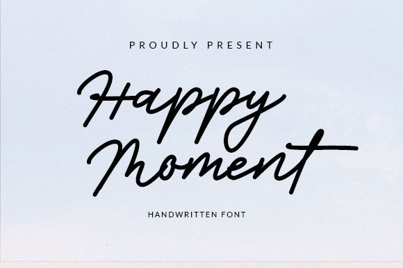Happy Moment Font: Modern Script for Scroll-Stopping Marketing