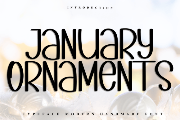 January Ornaments: A Festive Script Font That Delivers Charm—Not Clutter