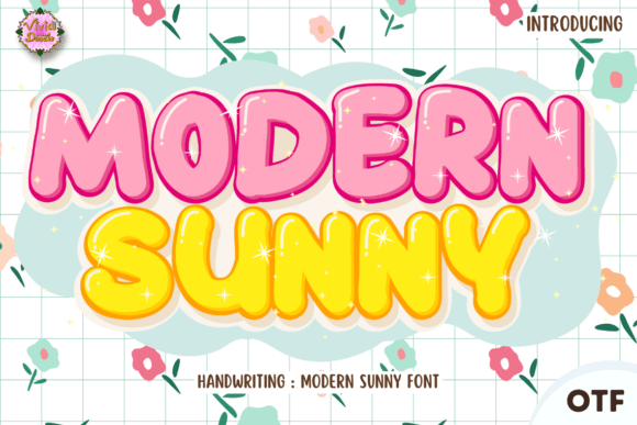 Modern Sunny: A Friendly, Festive Script Font for Small Businesses