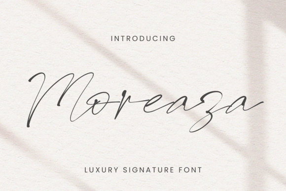 Moraeza: A Premium Script Font That Elevates Your Brand