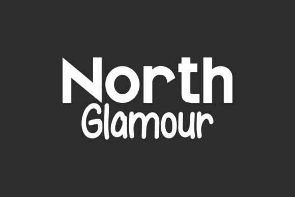 North Glamour: A Friendly, Polished Font for Small Business Branding