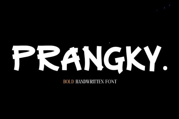 Prangky: A Handwritten Font That Makes Your Brand Feel Human
