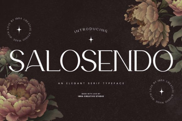 Salosendo: A Serif Typeface That Breathes Quiet Confidence