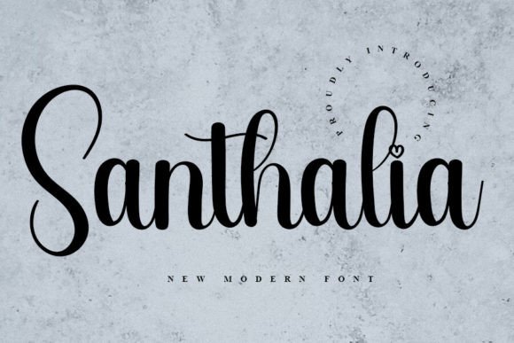 Santhalia: A Handwritten Font That Feels Like Home