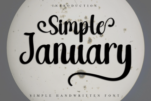 Simple January: A Handwritten Font That Makes Your Brand Feel Human