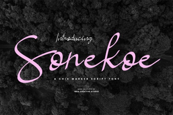 Sorekoe: A Chic Script Font for Editorial Warmth