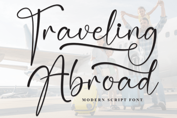 Traveling Abroad: A Handwritten Font That Feels Like Home